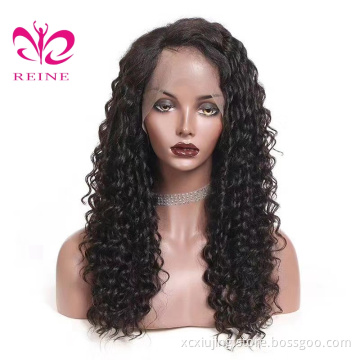 Mongolian Curly Wigs For Women 150% Density Curly Full Lace WigREINE HAIR Curly Wig Full Lace Front Human Hair Wigs
